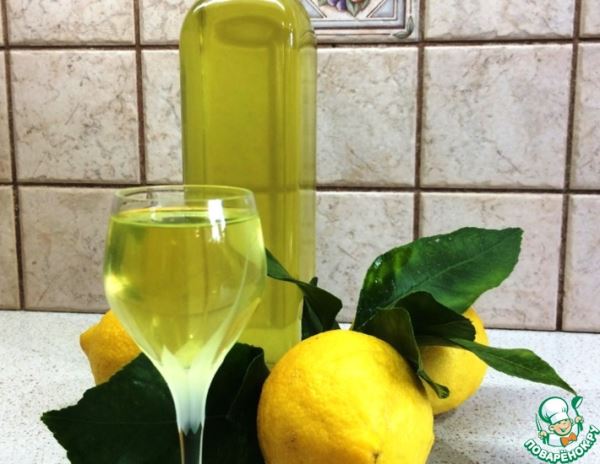 Итальянский ликер «Лимончелло»