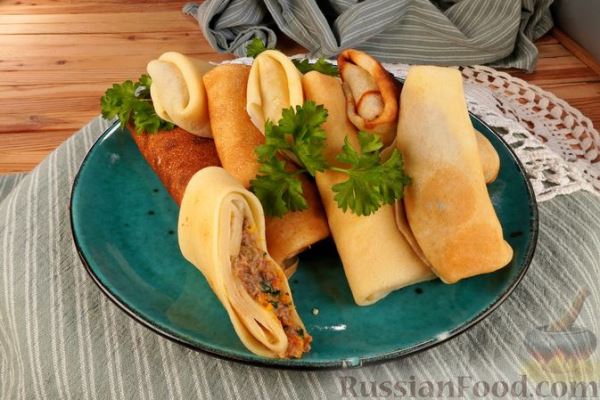 Блинчики с ливером