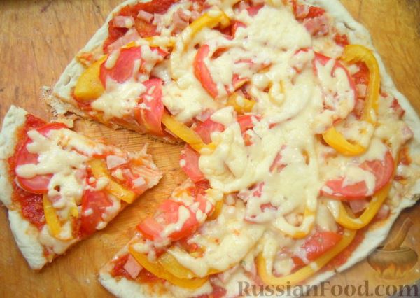 Тонкая пицца