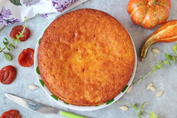Бисквит с тыквой